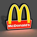 McDonald's Lightbox LED Lamp - Thumbnail 3