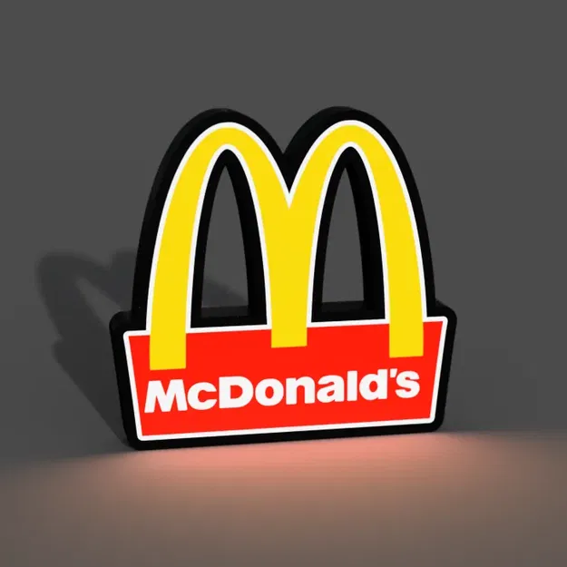 McDonald's Lightbox LED Lamp - Image 7