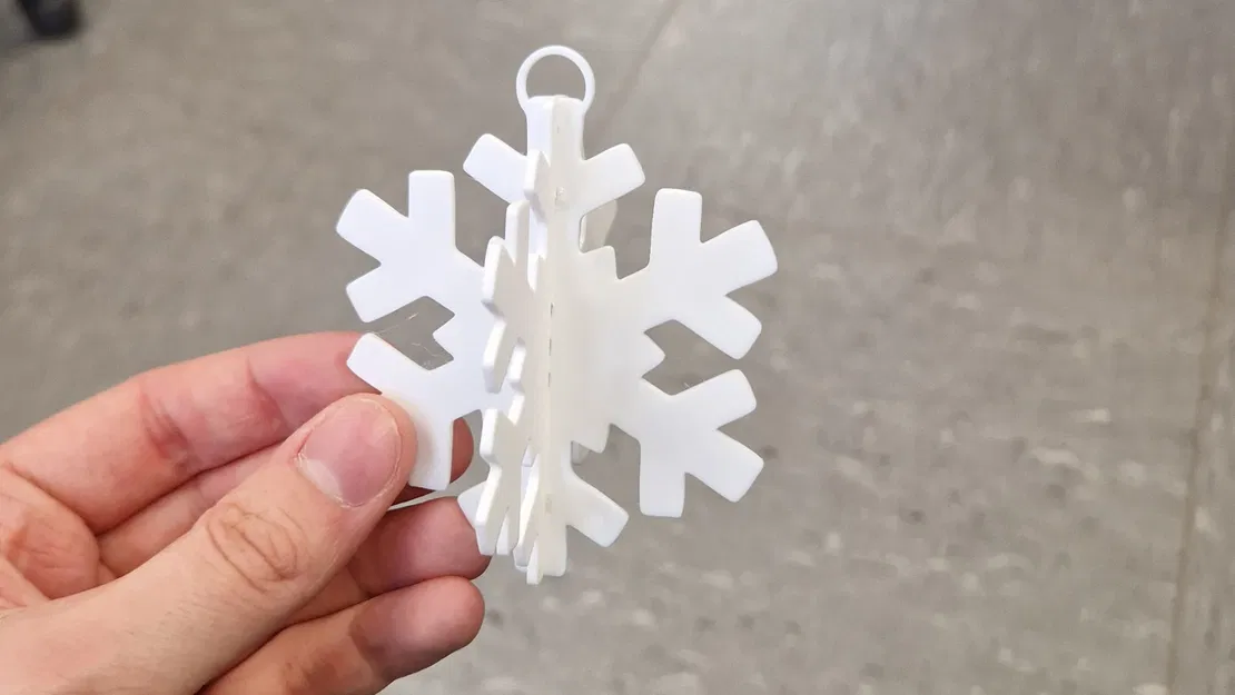 Snowflake/Schneeflocke Kit Card - Image 2