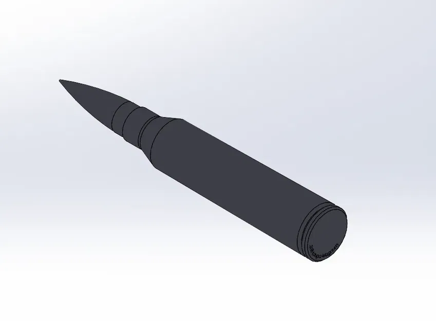 Đạn giả Cal. .338 Laupa Magnum - Image 2