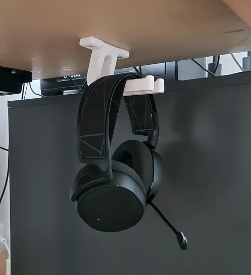 Móc treo tai nghe dưới bàn - Image 1