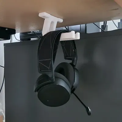 Móc treo tai nghe dưới bàn