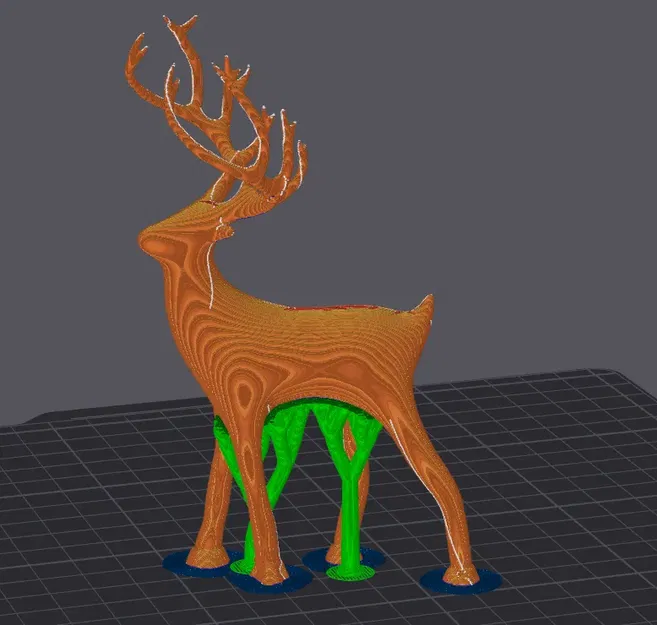 Tượng Nai Đặc Ruột Có Móng Guốc - Image 3