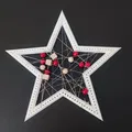 Hvězda na vyšívání - Star embroidery - Dream Catcher - Thumbnail 1