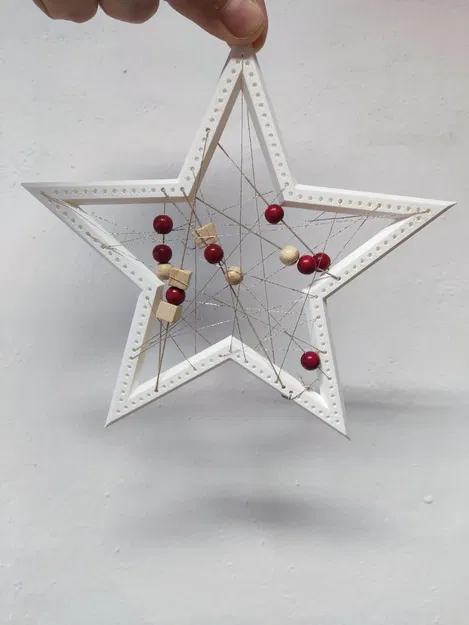 Hvězda na vyšívání - Star embroidery - Dream Catcher - Image 3