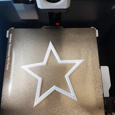 Hvězda na vyšívání - Star embroidery - Dream Catcher