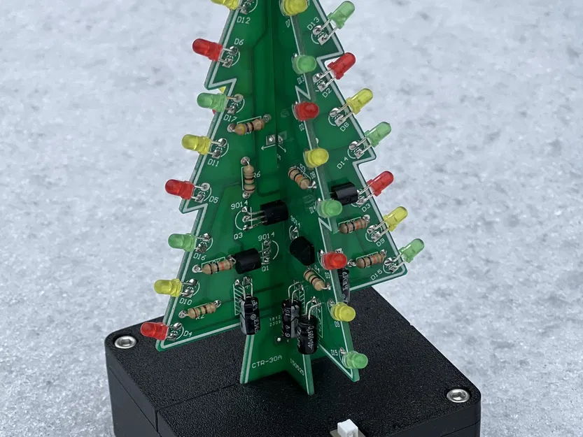 Vỏ Cây Thông Noel LED DIY - Image 1