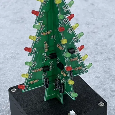 Vỏ Cây Thông Noel LED DIY