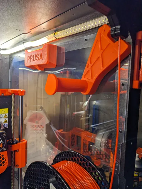 Giá đỡ cuộn dây cho Tủ - bản tay ngắn 72mm + Tặng bản M3 screw ghost - Image 1