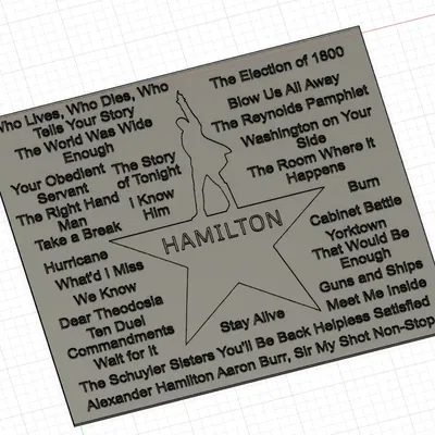 Bìa Nhạc Kịch Alexander Hamilton