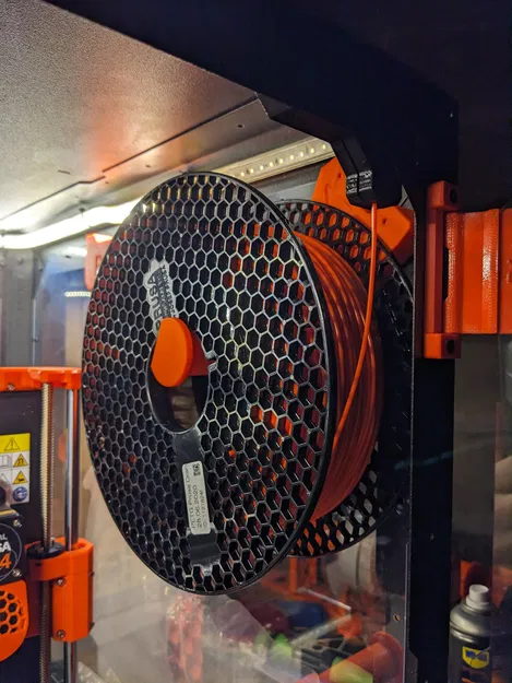 Giá đỡ cuộn dây cho Tủ - bản tay ngắn 72mm + Tặng bản M3 screw ghost - Image 2