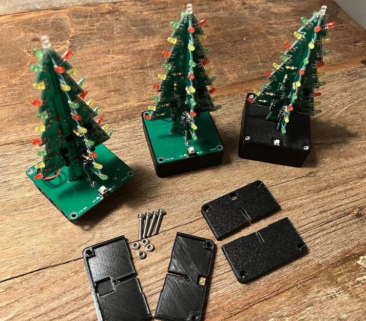 Vỏ Cây Thông Noel LED DIY - Image 4