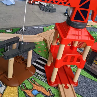 Brio crane base element - Phần đế có ray