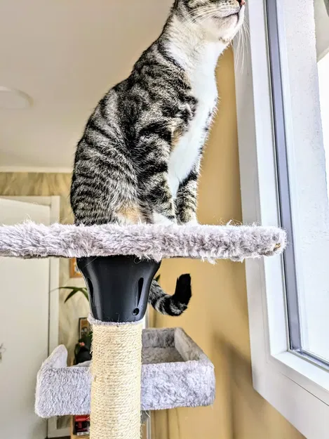 Mèo - Khối đỡ trụ cào móng - Image 1