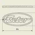Zetor key chain - Thumbnail 2