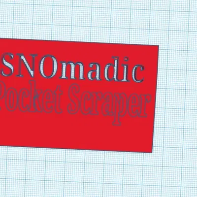 Dụng Cụ Cạo Băng/Tuyết Cầm Tay "Snomadic"