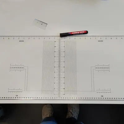 DIY Surfboard Shapers Square (Lasercutting)