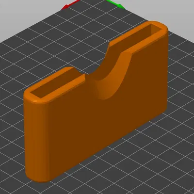 Ốp lưng Flipper Zero có gờ bảo vệ chân pin bo tròn