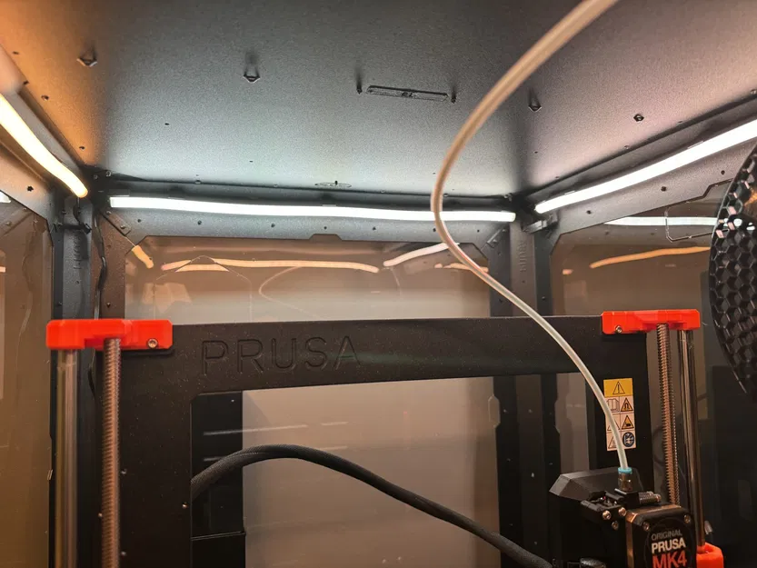 Corsair RGB LED Neopixel Mount for Original Prusa Enclosure - Image 1