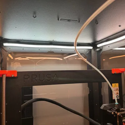 Corsair RGB LED Neopixel Mount for Original Prusa Enclosure