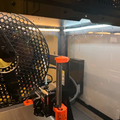 Corsair RGB LED Neopixel Mount for Original Prusa Enclosure