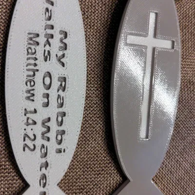 Móc Chìa Khóa / Mặt Dây Chuyền "Thầy Rabbi Đi Trên Mặt Nước" Của Tôi