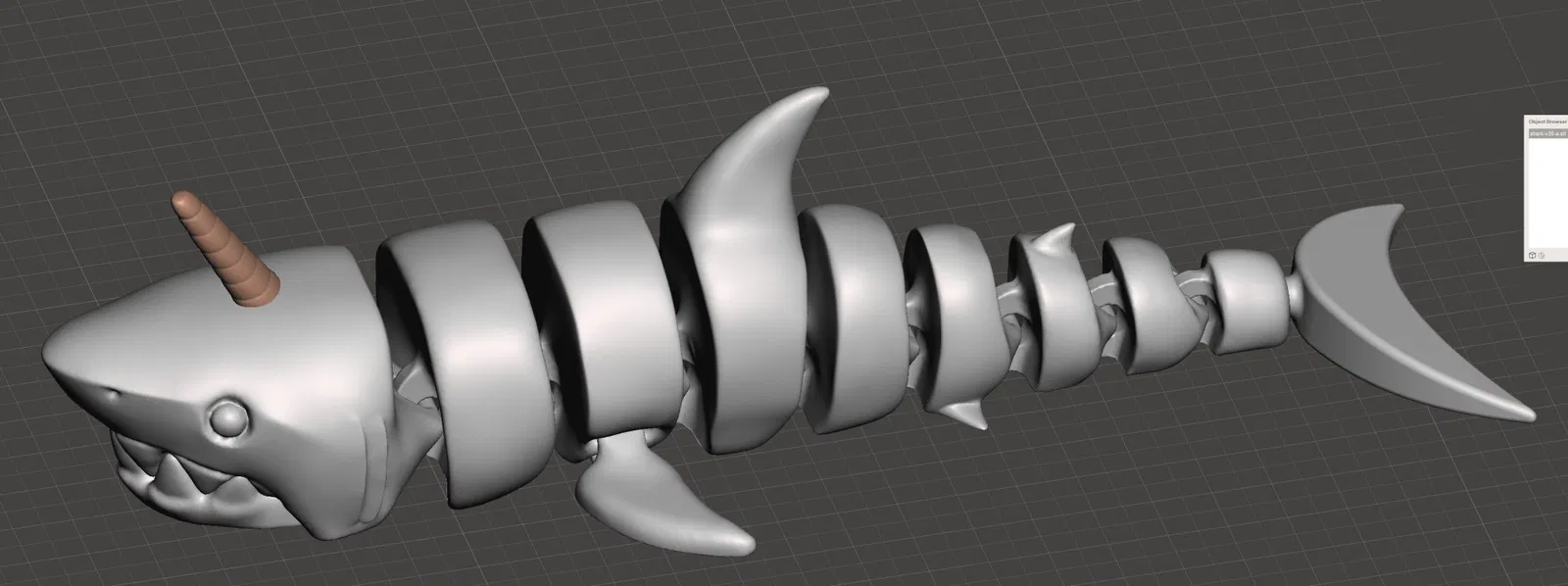 Cá Mập Có Sừng Kỳ Lân (hay còn gọi là cá Narwhal?) - Image 1