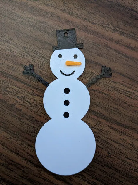 Người Tuyết Trang Trí Cây Thông Noel - Image 1