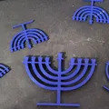 Menorah - Đèn Lễ Hanukkah Đơn Giản - Thumbnail 2