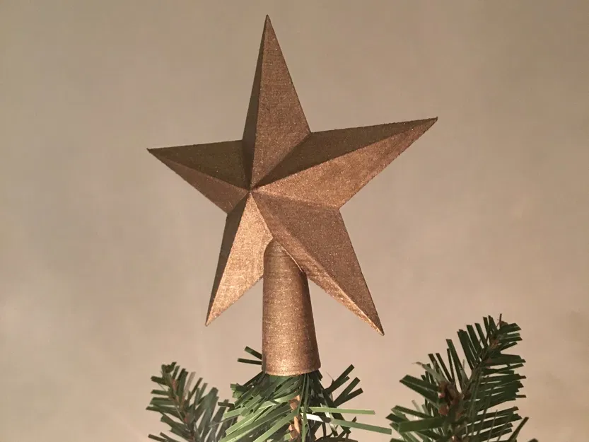 Star Christmas Tree Topper - Image 1