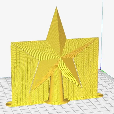 Star Christmas Tree Topper