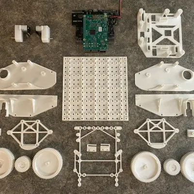 Khung Gầm Robot Pololu Romi