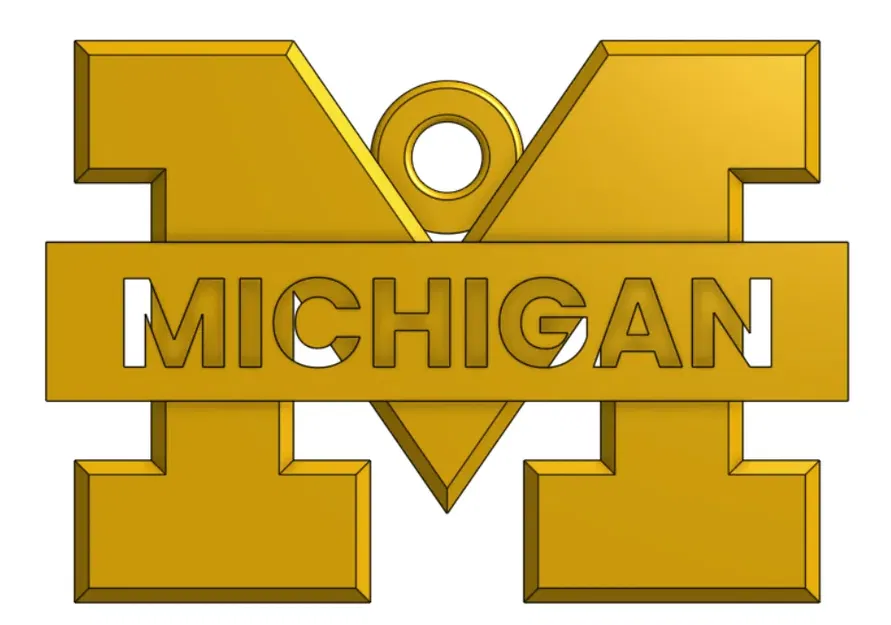 Móc Khóa Michigan - Image 1