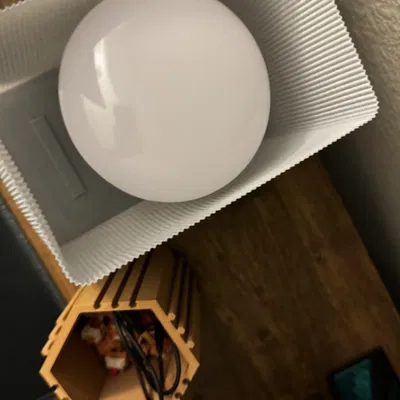 Đèn Chụp - Đế 40mm, Bóng BR30