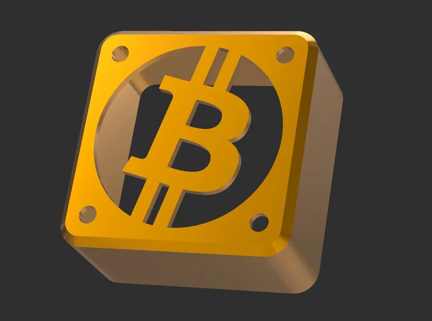 Bitcoin Fan Cover (4010, 4020 & face plate only) - Image 1