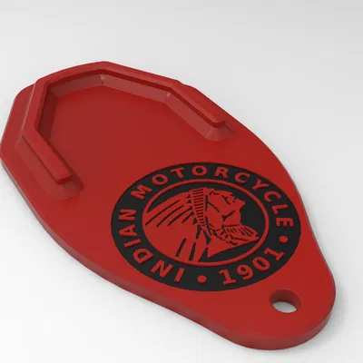 Miếng Kê Chân Chống Xe Indian