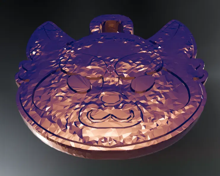 Mặt Dây Chuyền Chồn Con Phong Cách Chibi - Image 2