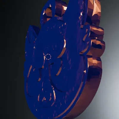 Mặt Dây Chuyền Chồn Con Phong Cách Chibi