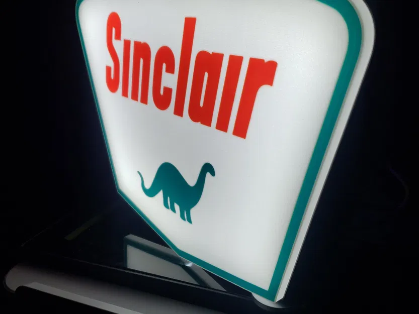 Sinclair Gas Sign Lightbox - Image 1