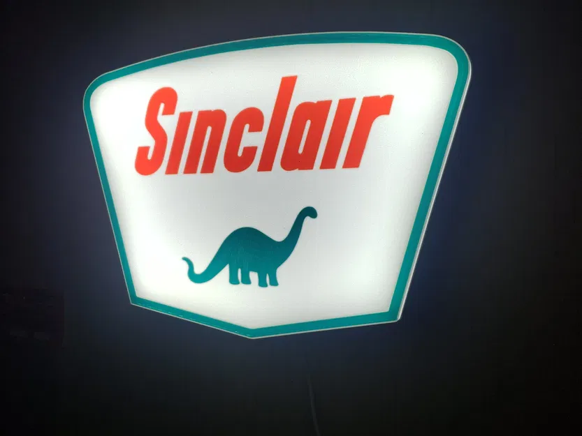 Sinclair Gas Sign Lightbox - Image 3