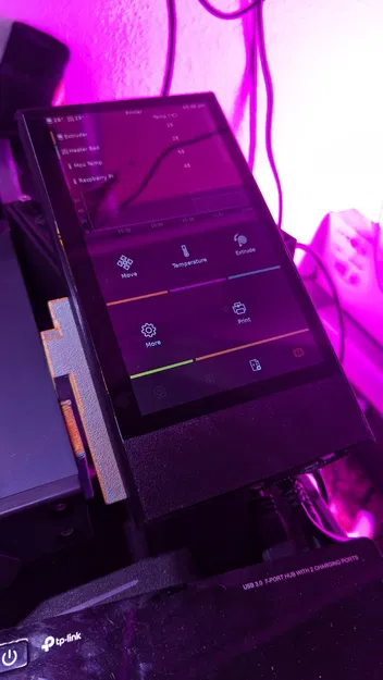 Đế gắn màn hình BTT HDMI7 cho Neptune 3/4 Pro Plus Max - Image 1