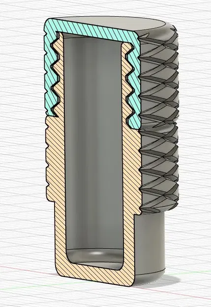Tiny Parts Tube - REMIX parametric for length - Image 1