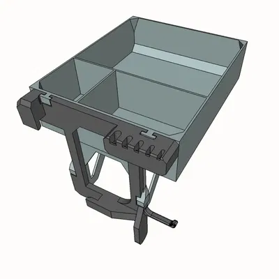 Prusa i3 hanger and storage tray