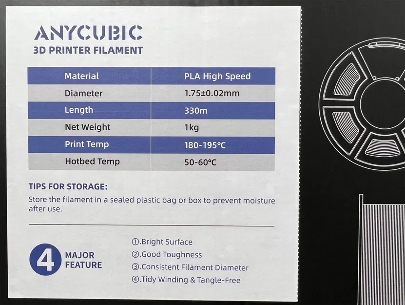ANYCUBIC Bambu Lab AMS Cardboard Spool Adapter Ring - Image 3