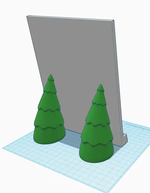 Kệ Đựng Tờ Rơi/Giấy A5 Trang Trí Cây Thông Noel - Image 1