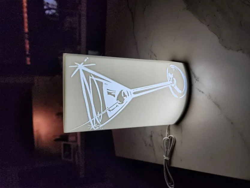 Đèn Martini Lithophane - Image 1