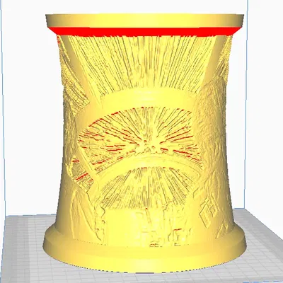 Mô hình Hiper Espacio - Lítôfania Thuyền Millennium Falcon
