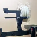Prusa i3 spool holder with filament guides - Thumbnail 1
