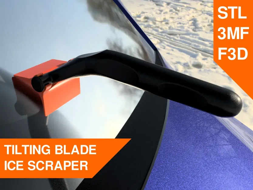 Dụng Cụ Cạo Băng Với Lưỡi Dao Nghiêng - Image 1