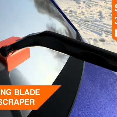 Dụng Cụ Cạo Băng Với Lưỡi Dao Nghiêng